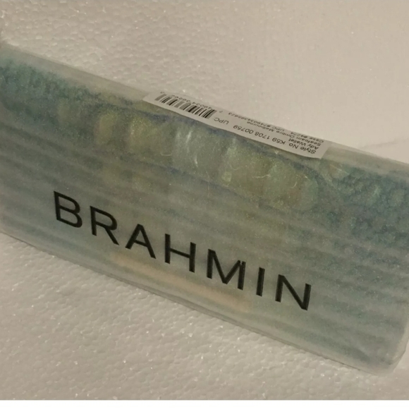 🌊BRAHMIN TABITHA BAG & ADY WALLET - SEAFOAM OMBRE - SET NWT🌊 🚨PRICE IS FIRM🚨 - Picture 12 of 16